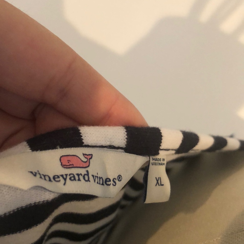 Vineyard vines dark blue striped dress - Picture 3 of 6